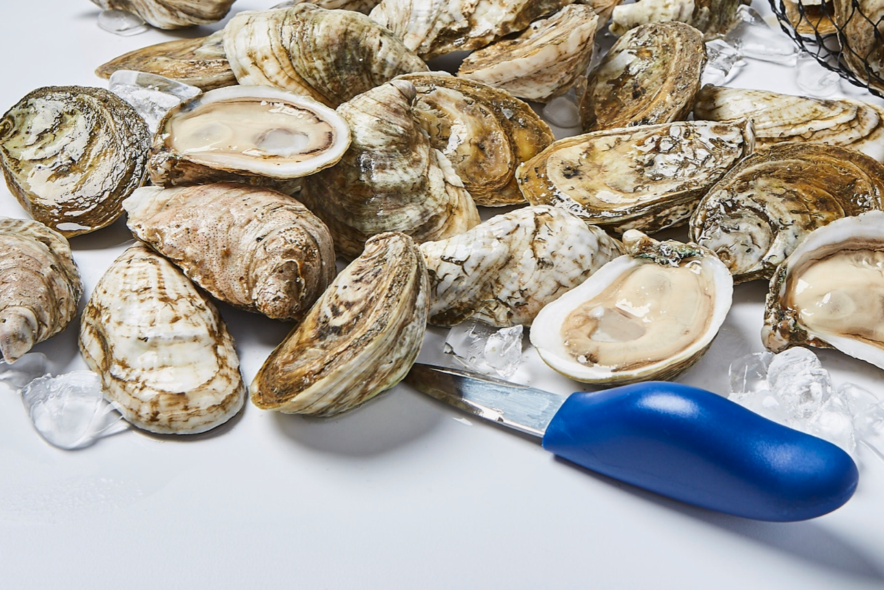 Recipe: Oyster Mignonette with Sorrel Ice
