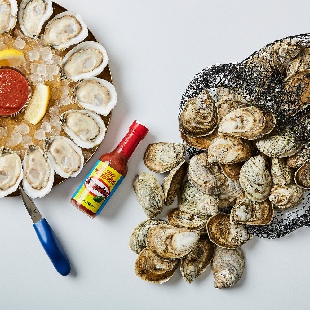Super Bowl Oysters -  try shaking things up with a seafood spread