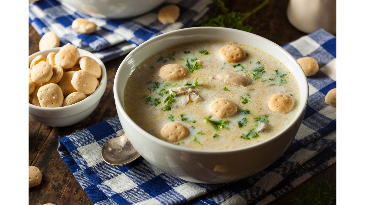 Traditional New England Oyster Stew
