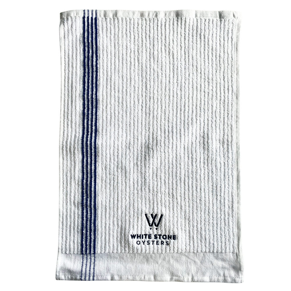 
                  
                    White Stone Shucking Towel
                  
                